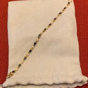Sapphire bracelet